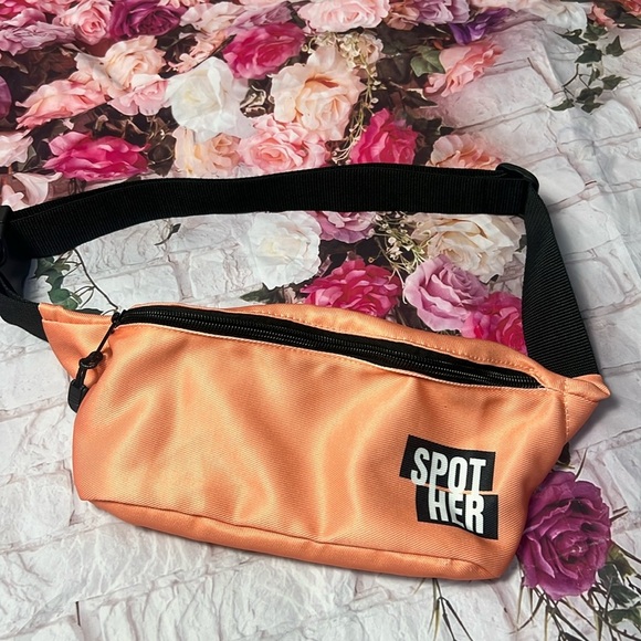 Lightweight coral adjustable belt bag fanny pack - Picture 1 of 3